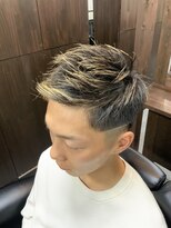 ギャレゴ(GARego)&nbsp;ライン入りショートヘア