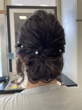 フレンズ 平岡店(friend's) 【札幌平岡　ヘアセット(アップスタイル)】　五十嵐美穂