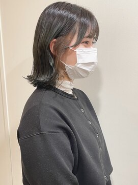 グリーン 渋谷(green) 【MIO】コントラストイヤリングカラー