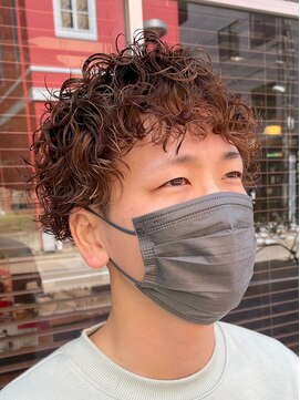 ビーワールド(B WORLD) メンズスパイラルスタイル【ショート/髪質改善/デザインカラー】