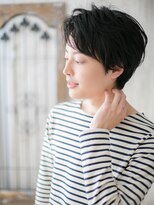 モッズヘア メン 上尾東口店(mod's hair men)&nbsp;≪mod's men≫黒髪で好感度◎マッシュアンニュイ ヘアQ