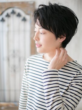 モッズヘア メン 上尾東口店(mod's hair men) ≪mod's men≫黒髪で好感度◎マッシュアンニュイ ヘアQ