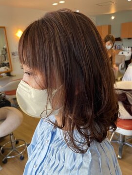 エス ハート オブ ヘアー 名東店(Heart of HAIR) 【ES 川原】Autumn Style #32 髪質改善ストレート毛先カール