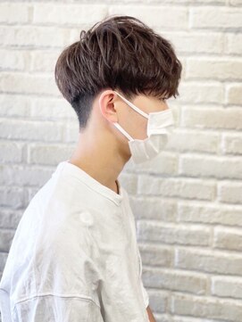 シュエール(Chuaile) 刈り上げマッシュ×ゆるスパイラル