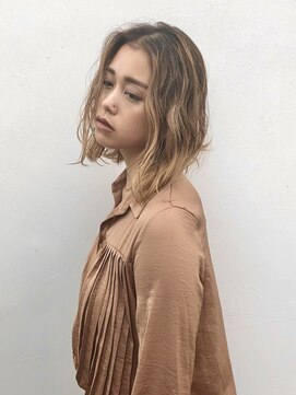 イフ 高崎本店(Ifh) ハイライトカラー×波巻き3 Ifh本店高崎/高崎市/高崎イオン近く