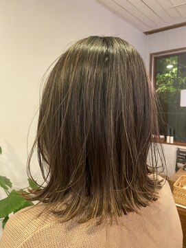 リビングヘアルーム(LIVING HAIR ROOM) 肩外ハネボブ