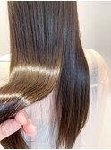 《髪質改善》ナチュラルベージュ×髪質改善トリートメントカット