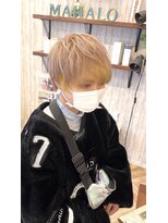 エンカウントバイマハロ 千葉(encount by mahalo)&nbsp;ホワイトミルクティー×イエロー