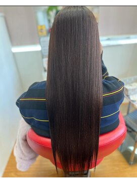 バンファミリージーナヘアー(Vanfamily gina hair) やわらかいブラウンカラー