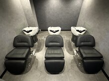 ラボヌールヘアーリアン 川越店(La Bonheur hair Lien)の雰囲気（フルフラットでくつろげるシャンプー台です【川越/川越駅/韓国】）
