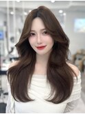 ［岩井style］20代30代40代韓国レイヤー/韓国ヘア/前髪顔まわり