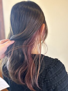 ヘアルーム フラット(HAIR ROOM flat) ピンクインナーカラー♪