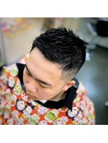 バーバーショップイシカワ(BARBER SHOP イシカワ)&nbsp;中学生フェードスタイル