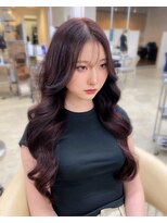 ファンド 千葉(fand)&nbsp;ワインレッド/レイヤーカット/ワンホンヘア/髪質改善/MANAMI