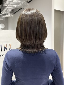 ミンクスオーバー(MINX OVER) 小顔ヘア/伸ばしかけヘア/ヘアセット/ブリーチなしカラー/韓国