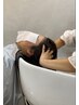 【頭皮美容液付きスパ】カット＋贅沢ヘッドスパ