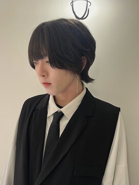 ビーハイブアヴェダ PARCO2店(BEHIVE AVEDA) 【yuuna】ショートメンズウルフ