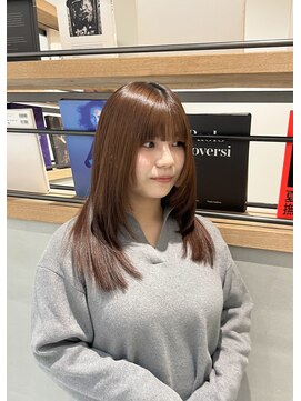 シアン 矢場町店(CYAN.) 艶が命！内部補修でケアをしながらストレートパーマ！！