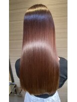 リベルテ 岡崎店(Liberte)&nbsp;グロスカラーの艶感と水素の潤いで絹髪になります