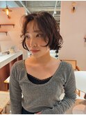 【HIDETO】ニューレトロなボブパーマ