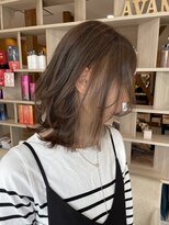 アヴァンス ジェイアール和歌山店(AVANCE.)&nbsp;イヤリングカラー×レイヤーカット