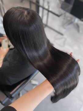 ラボ バイ アンキシム(Labo by AHNKISM) 【髪質改善】縮毛矯正/ストレートパーマ/透明感カラー/堀江