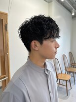 [Neelu_take]メンズマッシュシャドウパーマ