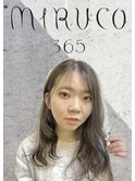 ラベンダーアッシュ/ふんわりシースルー/20代30代
