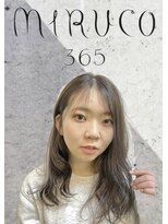 ミルコ バイ クラク(MIRUCO by KURAKU)&nbsp;ラベンダーアッシュ/ふんわりシースルー/20代30代