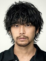 フィフス(fifth)&nbsp;原宿無造作シャドウパーマルーズパーママッシュウルフ黒髪fifth