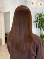 コモドルポ(comodo rupo)&nbsp;ほのツヤブラウン・ストレート