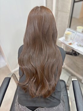 マーシュ ルーヴェ(marshu Luve) オリーブベージュ/ブリーチなし/髪質改善/韓国