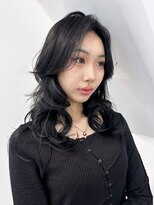 アルバム 渋谷パルコ(ALBUM)&nbsp;韓国ヘア顔周りレイヤーくびれミディイメチェン_F31536