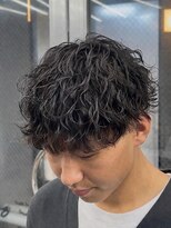 オーバル ジングウマエ(OVARL jingumae)&nbsp;波巻きツイストスパイラルパーマラウンドマッシュ