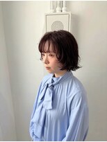 ミュー(Mu)&nbsp;ボブパーマ　ナチュラルパーマ