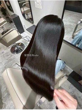 オリ('Oli) 髪質改善カラー×ダークグレー