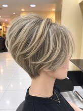 リノヘア 長野岡谷店(RINO Hair)&nbsp;かっこいい大人ショート