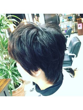 キャン 温品店(CAN) 【ＣＡＮ】　ＮＫＤ　ウルフっぽいショートレイヤースタイル