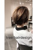 ノンブローでおさまる ショート ボブ ロング 『Tree』本厚木