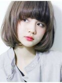 重量感のあるボブ