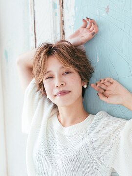 ディバイン ティエドゥール お花茶屋(divine tiedeur) カジュアルセクシーボブスタイル