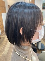 ヘアーゾーン ハチマルハチ 登戸駅前店(Hair Zone 808) ダークカラーでほんのり大人セクシー