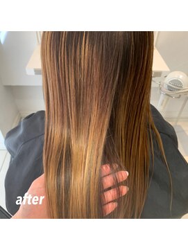 アッシュ 武蔵小金井店(Ash) ＼明るい白髪染め×縮毛矯正／