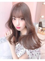 ルイ(LOUIS)&nbsp;【 LOUIS 】ブリーチなしで叶う ミルクティーカラー