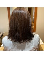 ムスビ(hair musubi) 大人の切りっぱなしワンレン