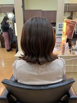 アローズ ステラプレイス店(HELLO'S) 外ハネ×デジタルパーマ