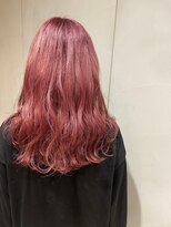 ラミ(L'ami)&nbsp;セミロング×ハイトーンピンク