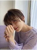 ウェットヘア　ショートへあ　【上野】【髪質改善】