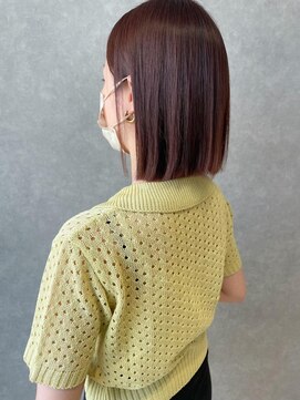 オブジェ シエル(obje't ciel) 【obje't ciel】ストレートボブ【暮石 唯】