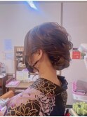ゆるっとシニヨン